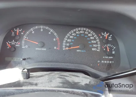 1998 Dodge Ram 1500 St из США, поврежденный, VIN 1B7HC16Z3WS545015